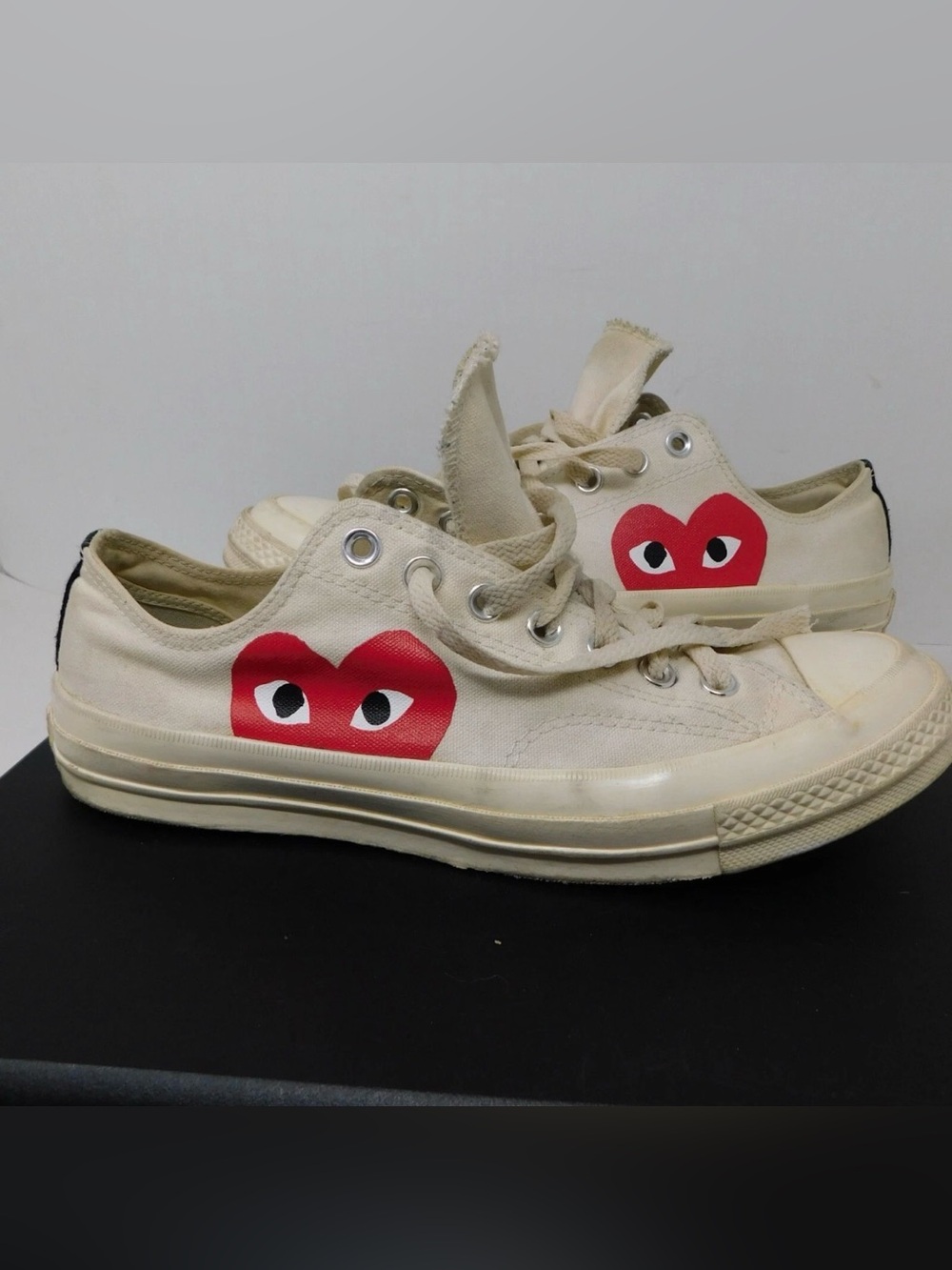 Comme Des Garcons x Converse Chuck Taylor Canvas Low-Top Sneakers Men’s 9